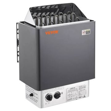 Elektriskā pirts sildītājs 8 kW, 400 V, pārnēsājams, ar taimeri, telpām 8–12 m³