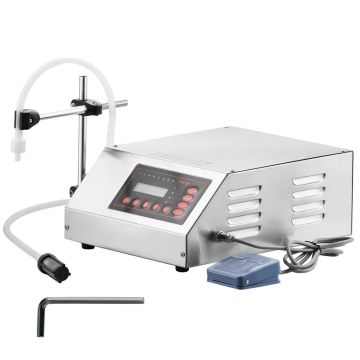 Šķidruma pildīšanas mašīna 2-3500 ml, GFK-160, LCD displejs, automātiska