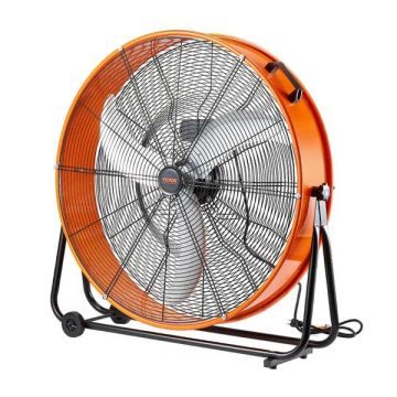 Industriālais cilindriskais ventilators, 30 collas, 3 ātrumi, 13000 CFM, regulējams