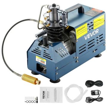 Augstspiediena kompresors 4500 PSI 1800 W PCP pneimatiskās šautenes