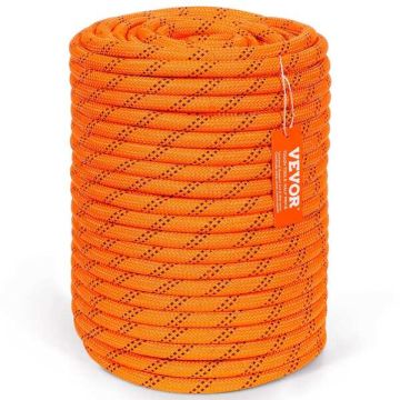 Divkārši pīta poliestera virve arboristiem, 1,3 cm x 67 m