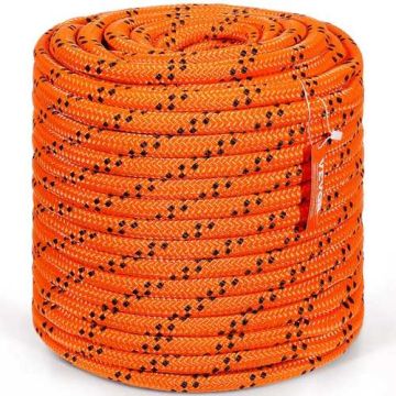 Divkārši pīta arborista virve, poliesters, 3/4" x 220'