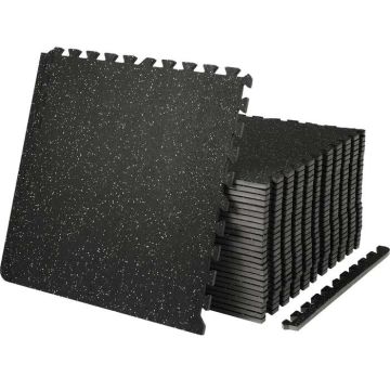 Резиновые коврики-пазлы из ЭВА для спортзалов, 24x24 дюйма, 25 шт.