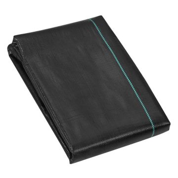 3 pēdas x 50 pēdas (90 cm x 15 m) izturīgs nezāļu barjeras ainavu audums, 3,2 unces (84 g)