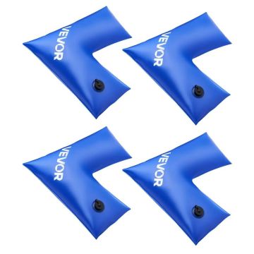 Stūra baseina PVC ūdens maisi, 4 gab., 570x565 mm, ziemas