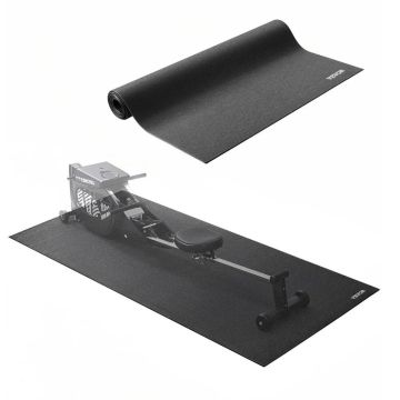 Vingrošanas paklājiņš skrejceliņiem un eliptiskajiem trenažieriem, 6 mm PVC, 91,5x182 cm