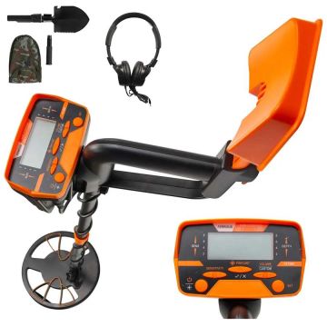 Dzeltens metāla detektors 3010 ūdensnecaurlaidīgs disks ar LCD displeju