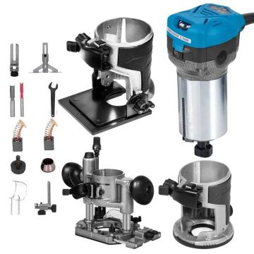 Kompakts frēzinstruments, 800 W, 30 000 apgr./min, 6,4–9,5 mm spīles