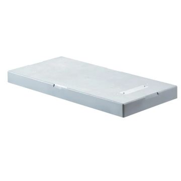 Mini sadalīts plastmasas vibrācijas slāpēšanas paklājiņš, 960x460x74 mm, līdz 181 kg, siltumsūkņiem un āra gaisa kondicionieriem