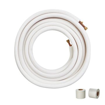 Mini sadalītās līnijas komplekts, vara caurules 9,5–15,9 mm, izolācija, HVAC sistēmām