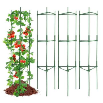 Комплект из 4 опор для томатов, 63 дюйма (159 см).