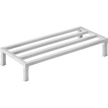 Алюминиевая багажная полка, 48 x 20 дюймов, грузоподъемность 1800 фунтов.