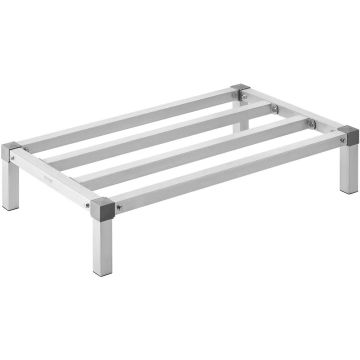 Алюминиевая стеллажная система для хранения грузов, 36x20 дюймов, грузоподъемность 1000 фунтов.