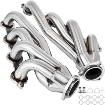Izplūdes kolektora komplekts 44,45 mm, nerūsējošā tērauda, ​​LS swap chevy LS1-LS10 apvidus automašīnām