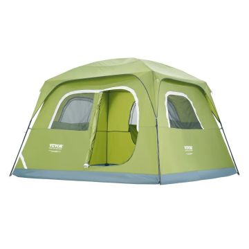 Ģimenes kempinga telts, ūdensnecaurlaidīga, 6 personām, 3x2,7 m