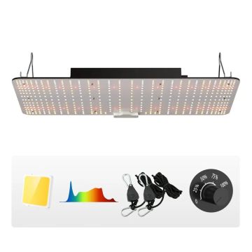 LED audzēšanas lampa 200W, pilna spektra, regulējama, Samsung diodes, 2x4 pēdu teltij