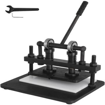 Ādas griešanas un štancēšanas mašīna 260x150 mm, manuāla prese