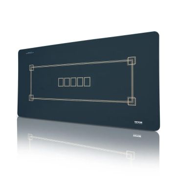 Покерный стол размером 70x35 дюймов, складной, зеленый, рассчитан на 6-8 игроков, в комплекте с чехлом.