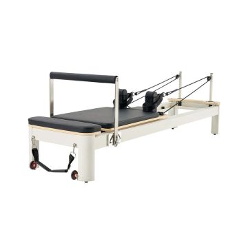 Pilates reformators ar sēdekļa kasti, mājas lietošanai, līdz 180 kg