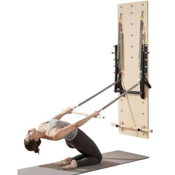 Sienas kļavas koka pilates reformators ar pretestības atsperēm