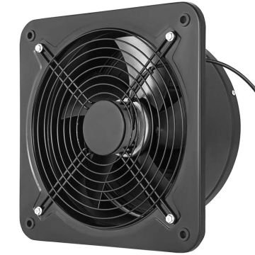 Rūpnieciskais 12 collu metāla aksiālais gaisa nosūcēja ventilators