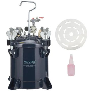 Баллон для аэрозольной краски 10 л, 70 PSI, металлическая подставка, герметичный.
