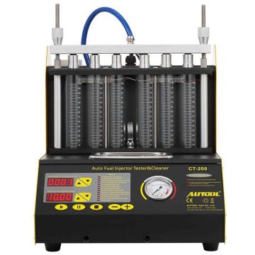 Succebuy CT200 ultraskaņas degvielas iesmidzinātāja tīrītājs un testeris 4/6 cilindriem 220V