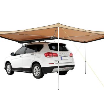 Izvelkama 270° sānu automašīnas markīze, 8,2 pēdas, PU3000 mm, UV50+