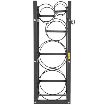 Dzesēšanas līdzekļa un gāzes balonu plaukts, 35x13x14 collas, 5 vietas