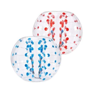 Piepūšamās PVC bufera bumbas, 4 pēdas, 2 gab., sumo zorb