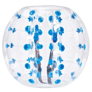 Piepūšamās bufera sumo zorb bumbas, 1,2 m, PVC, āra spēlēm