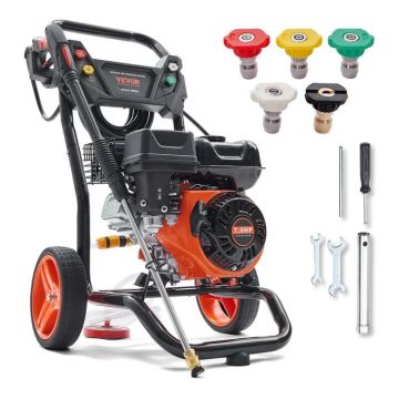 Бензиновая мойка высокого давления 3600 PSI с медным насосом и распылителем.