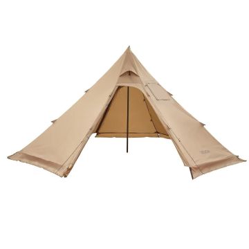 Pārnēsājama karstā ziemas tipi telts 4 personām, izmērs M