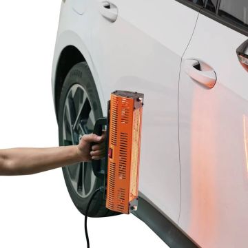Infrasarkanā cietēšanas lampa, 1000 W, pārnēsājama, automātiska, 2,48 kvadrātpēdas.