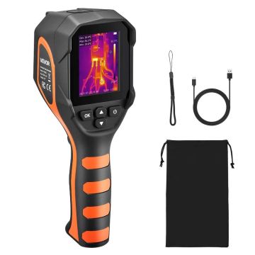 Termokamera 320x240 TISR, 2 MP, 25 Hz, -4°F–1022°F, 4 režīmi