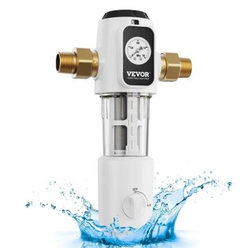 Фильтр центрифугирования 40 микрон для колодезной воды, 3/4" + 1" G-M, производительность 4 т/ч.