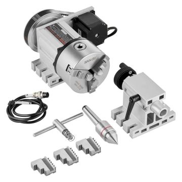 Dalāmā galva K11 100 mm 3 žokļu patrona CNC frēzēšanas mašīnai MT2