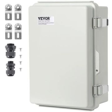 Āra elektrības sadales kārba, 300x200x180 mm, ABS, IP67, ar aizbīdni