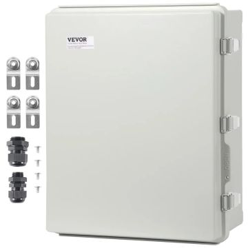 Āra elektrības sadales kārba, 530x430x200 mm, ABS ar IP67 izturību