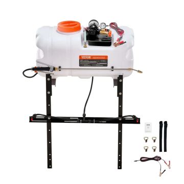 ATV vietas smidzinātājs ar ūdens tvertni, 60 l, 12 V, balts