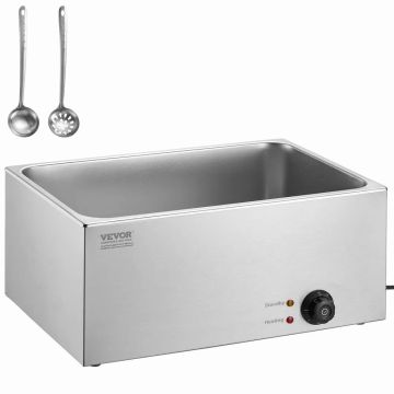 Elektriskais komerciālais nerūsējošā tērauda ēdienu sildītājs, 18 l, 1200 W