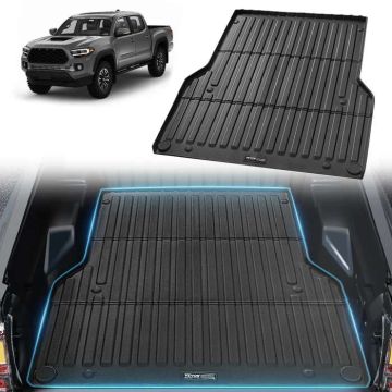 Противоскользящий коврик из термоэластопласта (TPE) для кузова грузовика Toyota Tacoma 2005-2023, 1,5 метра.