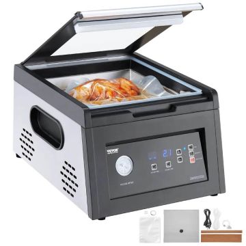 Kamerveida vakuuma blīvētājs 380 W, 290 mm garš, kompakts