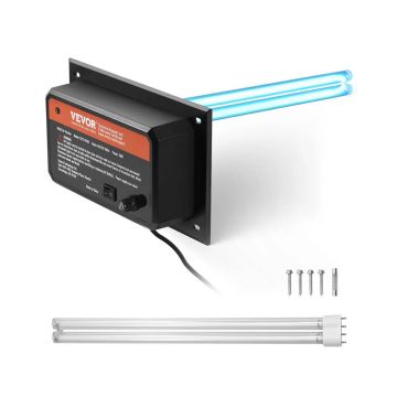 HVAC gaisa attīrītājs mājām ar UV-C lampu, 36 W, 16 collas