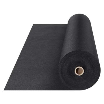 Ģeotekstila audums 1x50 m, neausts, 125,6 g, ainavu veidošanai