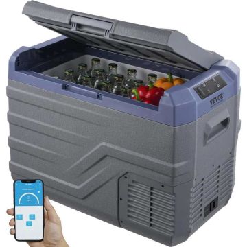 Automašīnas pārnēsājamais ledusskapis 37 L, 12/24 V kompresors-saldētava