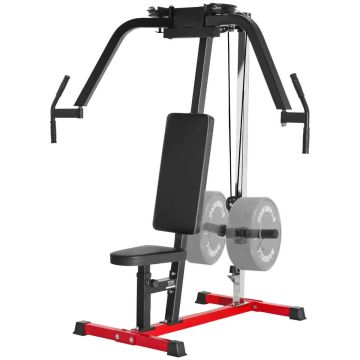 Krūšu un ķermeņa augšdaļas trenažieris, regulējams svars, maks. 200 kg
