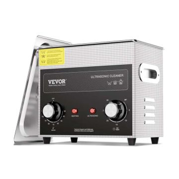 Ultraskaņas tīrītājs 3 l ar sildītāja taimeri un grozu, 120 W