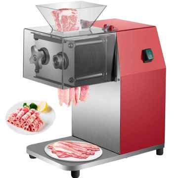 Электрическая мясорубка из нержавеющей стали, 850 Вт, красная.