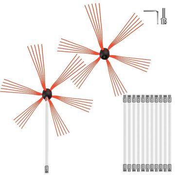Skursteņa tīrīšanas komplekts 1188,7 cm kvēpu noņemšanai